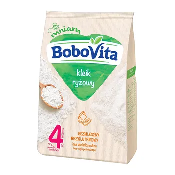 BoboVita, kleik ryżowy, kaszka, 4 m+, 160 g