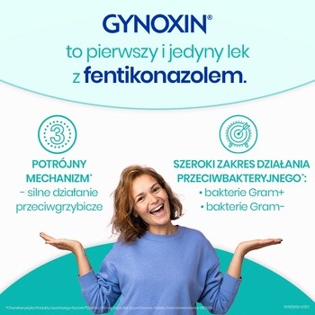 Gynoxin Optima, 200 mg, kapsułki dopochwowe, miękkie, 3 szt.