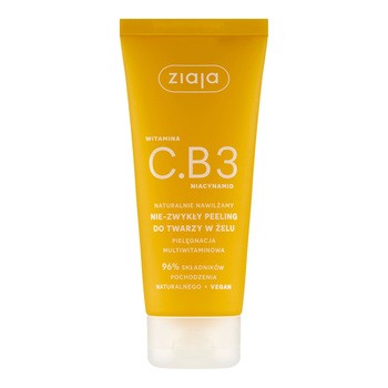 Ziaja Witamina C.B3 Niacynamid, nie-zwykły peeling do twarzy w żelu, 100 ml