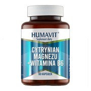 Humavit Cytrynian magnezu + Witamina B6, kapsułki, 60 szt.