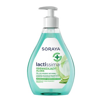 Soraya Lactissima Świeżość, żel do higieny intymnej, aloes, 300 ml