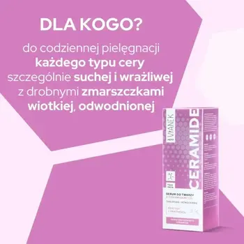 Vianek Hero, serum do twarzy z ceramidami, 30 ml