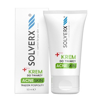 Solverx Acne Skin, krem do twarzy, 50 ml