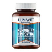 Humavit Kurkumina i piperyna, kapsułki, 60 szt.