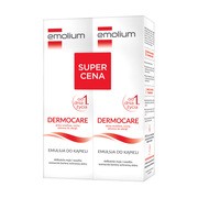 Emolium Dermocare, emulsja do kąpieli od 1. dnia życia, 400ml x 2 opakowania