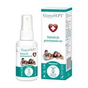 GranuSEPT, roztwór do przemywania ran, 60 ml
