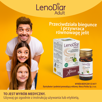 LenoDiar Adult, kapsułki, 20 szt.