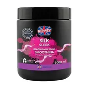 Ronney Silk Sleek, maska wygładzająca do włosów z jedwabiem, 1000 ml