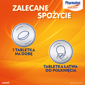 Pharmaton Geriavit, tabletki powlekane, 30 szt.
