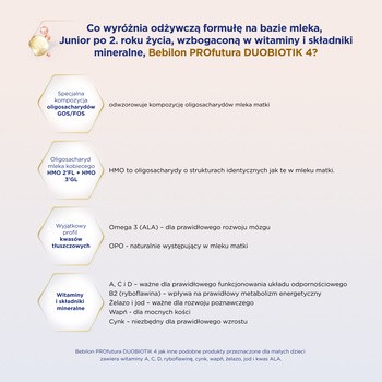 Bebilon PROfutura DUOBIOTIK 4, formuła na bazie mleka po 2. roku życia, proszek, 800 g