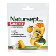 Natursept med gardło, gumy rozpuszczalne, 9 szt.