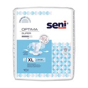 Seni Optima Super, pieluchomajtki z pasem biodrowym, rozmiar XL, 10 szt.