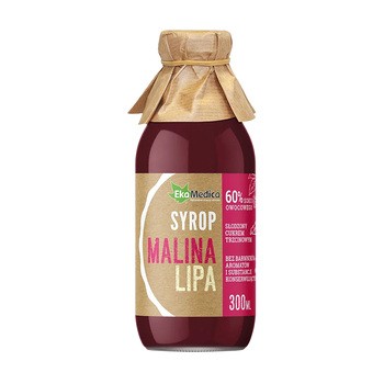 EkaMedica, Syrop Malina Lipa, płyn, 300 ml