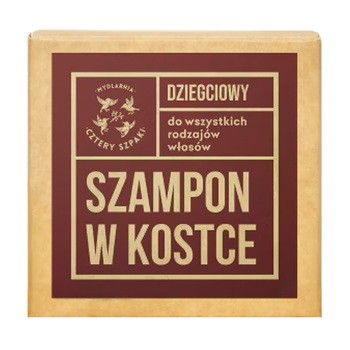 Mydlarnia 4 Szpaki, szampon dzięgciowy w kostce, 75 g
