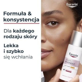 Eucerin Anti-Pigment, krem na dzień SPF 30 z Thiamidolem, przeciw przebarwieniom, 50 ml