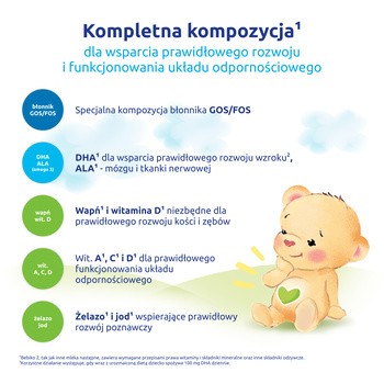 Bebiko 2 NUTRIflor Expert, mleko następne dla niemowląt, 6 m+, proszek, 350 g