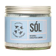 Mydlarnia 4 szpaki, sól do kąpieli, Eukaliptus i Lawenda, 320 g