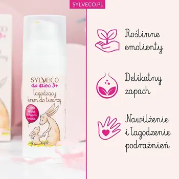 Sylveco dla dzieci 3+, pasta do zębów bez fluoru, 75 ml