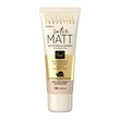 Eveline Cosmetics Satin Matt, matująco-kryjący podkład do twarzy nr 102 w kolorze Vanilla, 30 ml