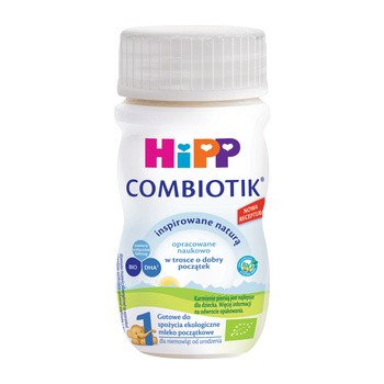 HiPP 1 BIO Combiotik, mleko początkowe w płynie, 90 ml