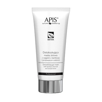 Apis Detox, maska z węglem z bambusa i jonizowanym srebrem, 200 ml