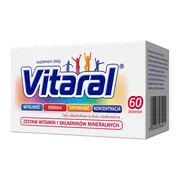 Vitaral, tabletki drażowane, 60 szt.
