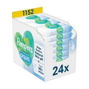 Pampers Harmonie Aqua, chusteczki nawilżane, 24 x 48 szt.