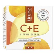 Lirene Dermoprogram C+E Vitamin Energy, odżywczy krem głęboko nawilżający, 50 ml