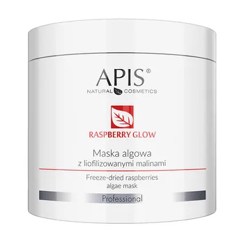 Apis Raspberry Glow, maska algowa z liofilizowanymi malinami, 200 g