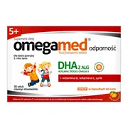 Omegamed Odporność 5+, syrop w kapsułkach do żucia, 30 szt.