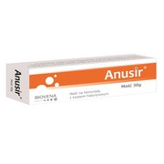 Anusir, maść kojąco-nawilżająca do pielęgnacji skóry okolic odbytu, 30 g