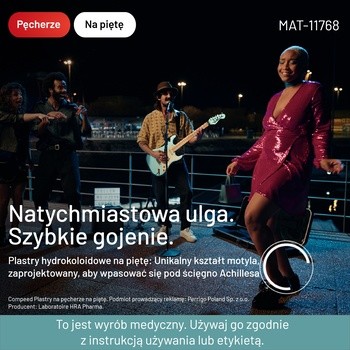 Compeed, plastry na pęcherze na piętę dla kobiet, 5 szt.