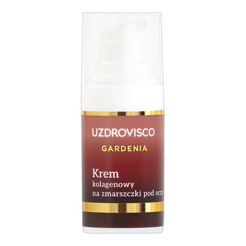 Uzdrovisco Gardenia, krem kolagenowy na zmarszczki pod oczy, 15 ml