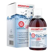 Argentum 200 (25ppm), srebro koloidalne, tonik, 500 ml