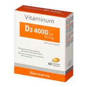 Vitaminum D3 4000 j.m. Strong, kapsułki, 60 szt.