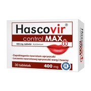 Hascovir control MAX, 400 mg, tabletki, 30 szt.