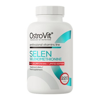 OstroVit Selen Selenomethionine, tabletki, 220 szt.