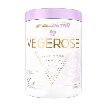 Allnutrition ALLDEYNN VegeRose, proszek, smak biała czekolada z malinami, 500g