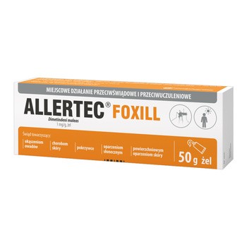 Allertec Foxill, 1 mg/g, żel, 50 g