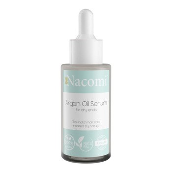 Nacomi, serum na końcówki włosów z olejem arganowym, 50 ml