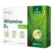 Biovitum Liquid, Witamina D3 2000, kapsułki, 120 szt.