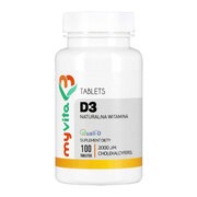 MyVita Witamina D3, tabletki, 100 szt.
