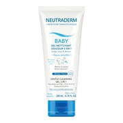 Neutraderm Baby, delikatny żel do mycia 3 w 1, 200 ml