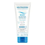 Neutraderm Baby, delikatny żel do mycia 3 w 1, 200 ml