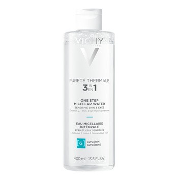 Vichy Purete Thermale, Mineralny płyn micelarny dla skóry wrażliwej, 400 ml