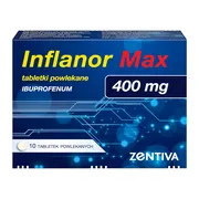 Ibuprofen Zentiva, 400 mg, tabletki powlekane, 10 szt.