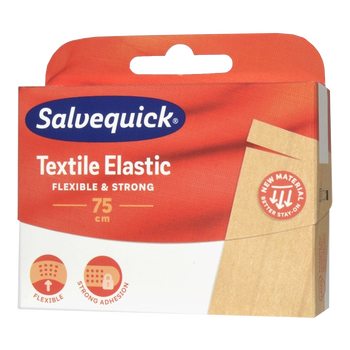 Salvequick, plaster tekstylny, 75 cm