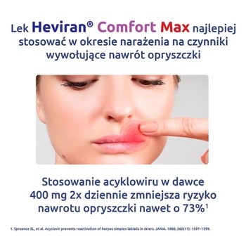 Heviran Comfort MAX, 400 mg, tabletki, 30 szt.