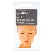 Ziaja, maska oczyszczająca z glinką szarą, 7 ml