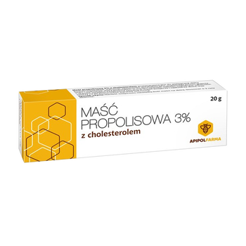 Farmina, maść propolisowa 3% z cholesterolem, 20 g
